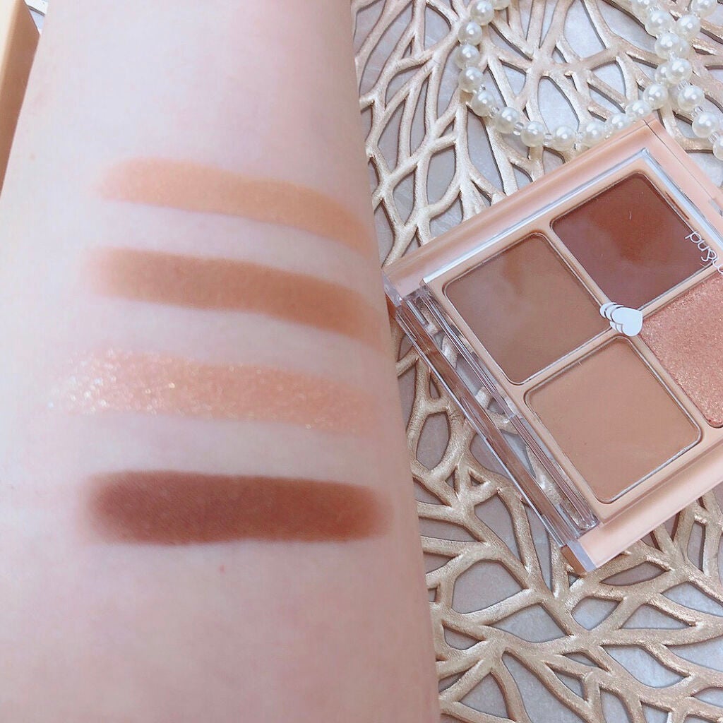 ベターザンアイズ/rom&nd/アイシャドウパレットを使ったクチコミ(2枚目)