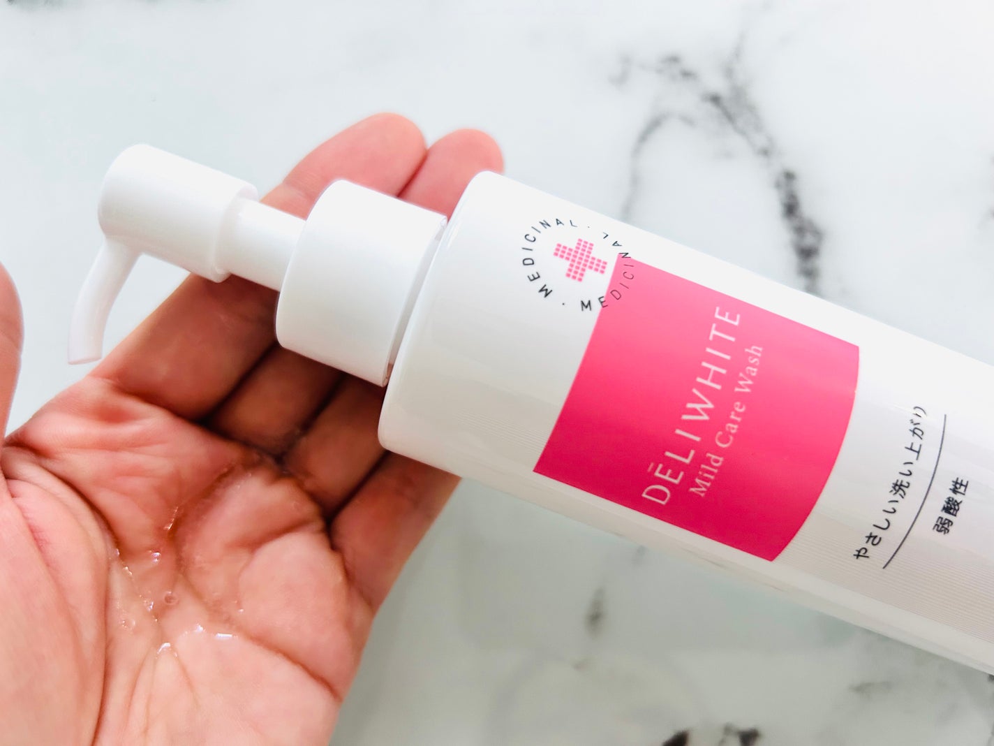 薬用マイルドケアウォッシュ/DELIWHITE/デリケートゾーンケアを使ったクチコミ(2枚目)
