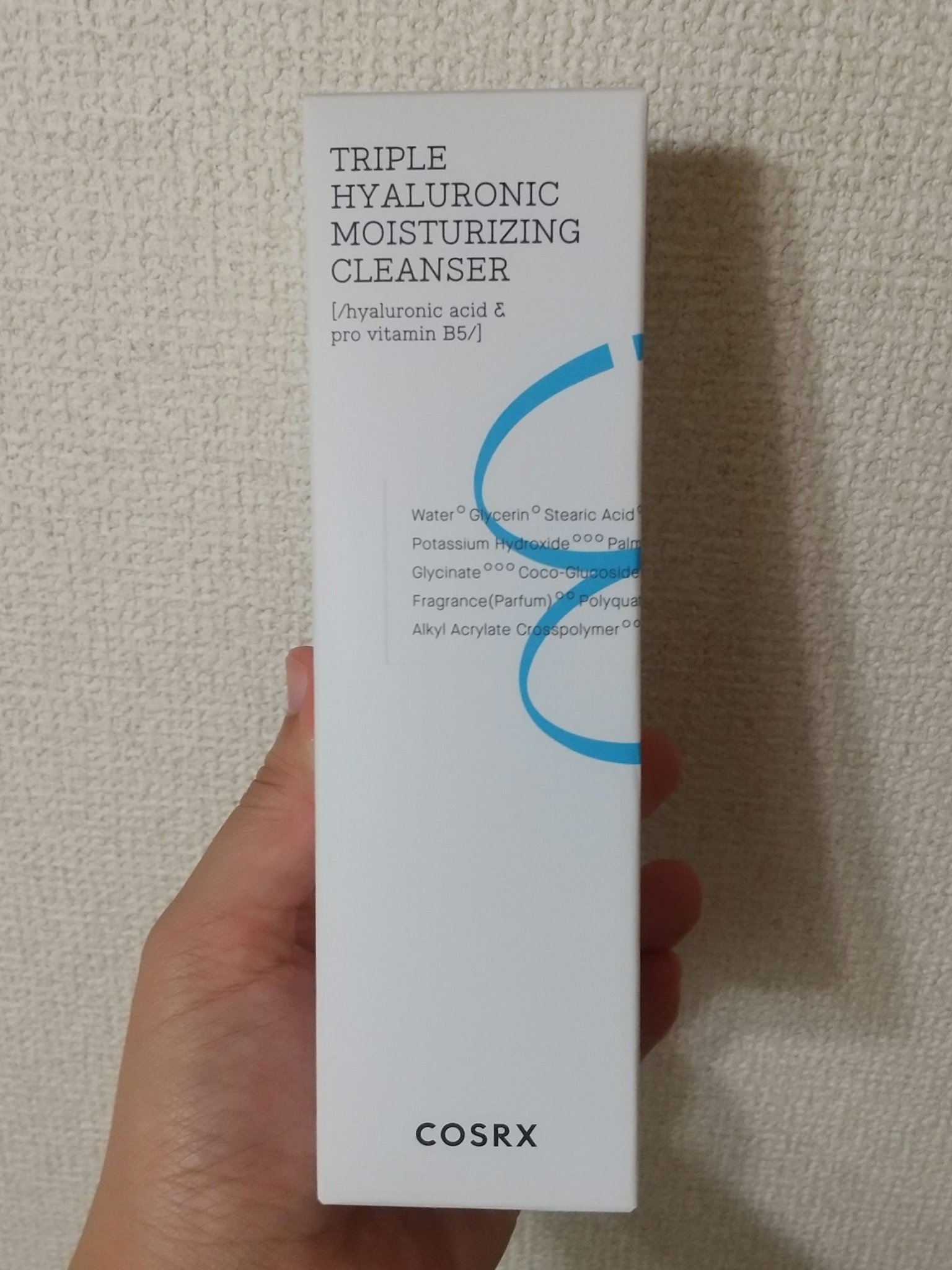 ハイドリウム トリプルヒアルロニックモイスチャライジングクレンザー/COSRX/洗顔フォームを使ったクチコミ（1枚目）