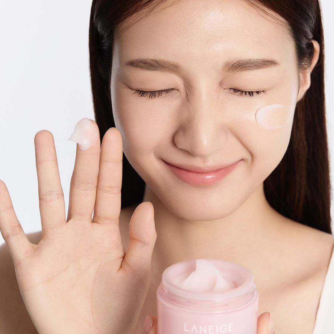 バウンシースリーピングマスク/LANEIGE/フェイスクリームを使ったクチコミ（2枚目）