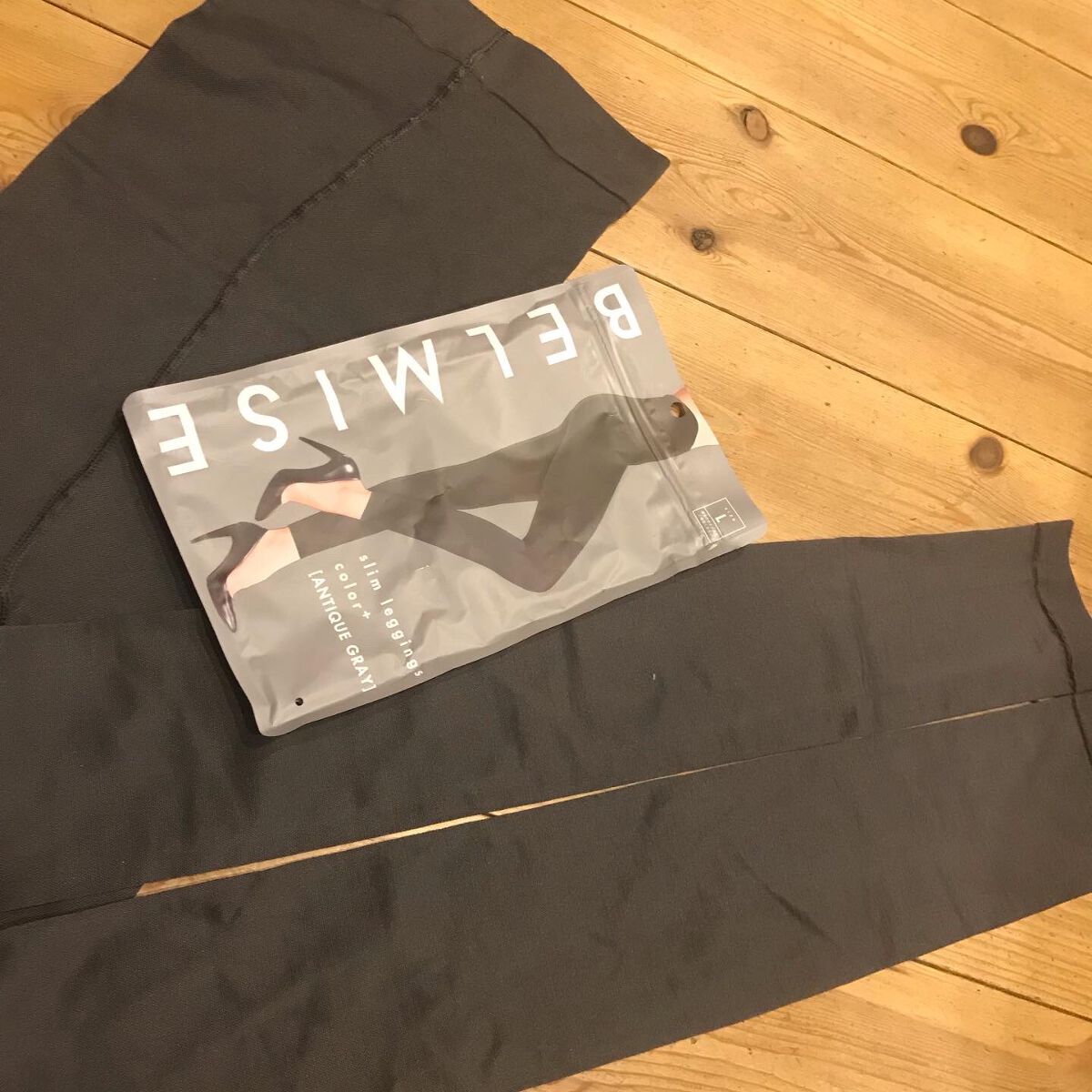 スリムレギンス color+/BELMISE/着圧ソックス・レギンスを使ったクチコミ（3枚目）