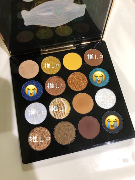 大英博物館 エジプトシリーズ アイシャドウパレット/ZEESEA/アイシャドウパレットを使ったクチコミ(4枚目)