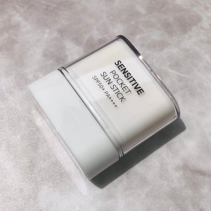 センシティブポケットサンスティック/SAM'U/日焼け止めスティックを使ったクチコミ(1枚目)