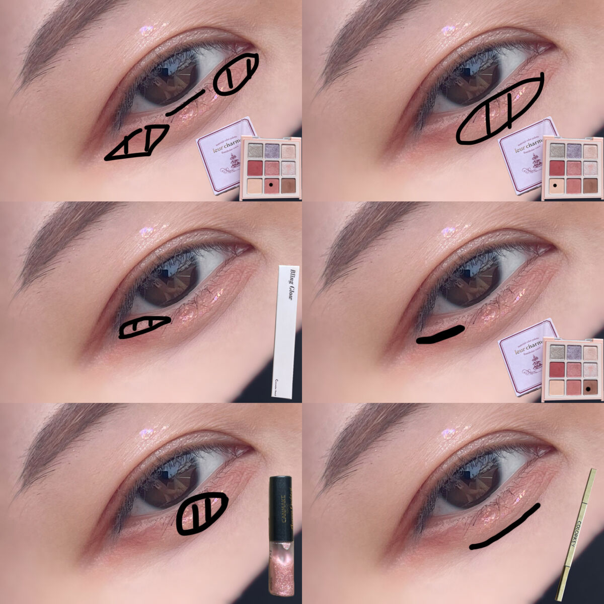 トライアングルアイブロウペンシル/COLORKEY/アイブロウペンシルを使ったクチコミ（3枚目）