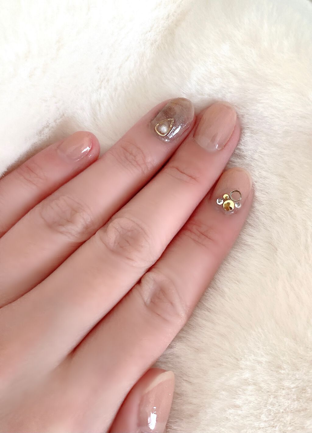 ジェルネイル（ライト対応）/セリア/ジェルネイルを使ったクチコミ（3枚目）