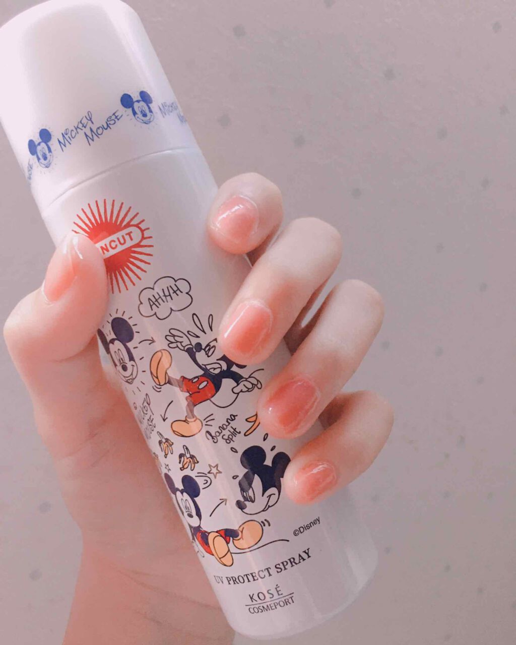 日やけ止め透明スプレー 無香料/サンカット®/日焼け止めミスト・スプレーを使ったクチコミ（1枚目）