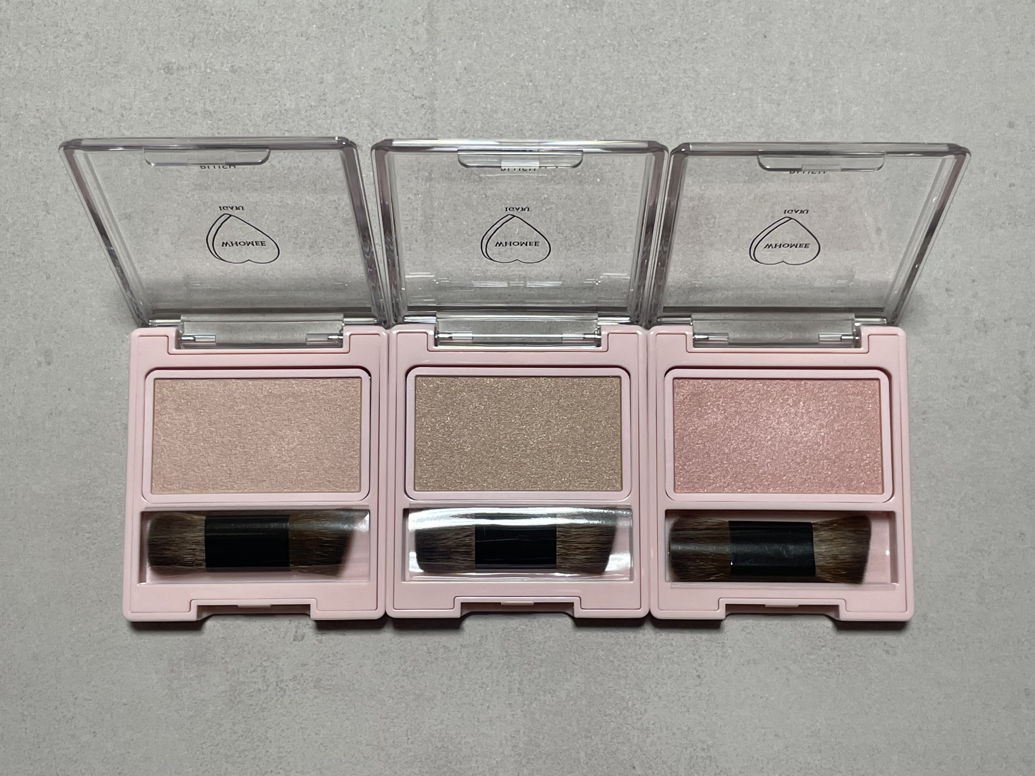 フーミー シングルブラッシュ/WHOMEE/パウダーチークを使ったクチコミ（1枚目）