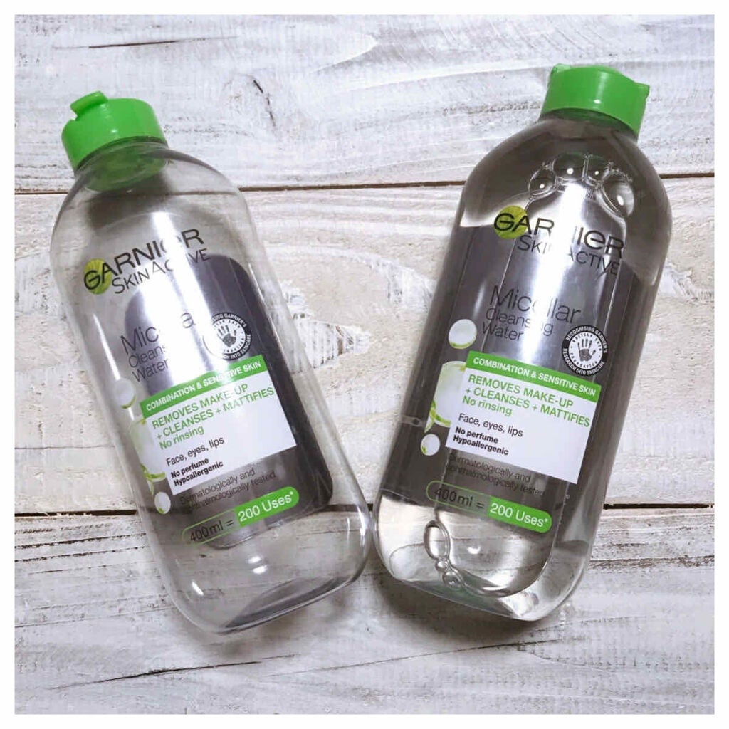 ミセルクレンジングウォーター/GARNIER SKIN NATURALS (海外)/クレンジングウォーターを使ったクチコミ(1枚目)