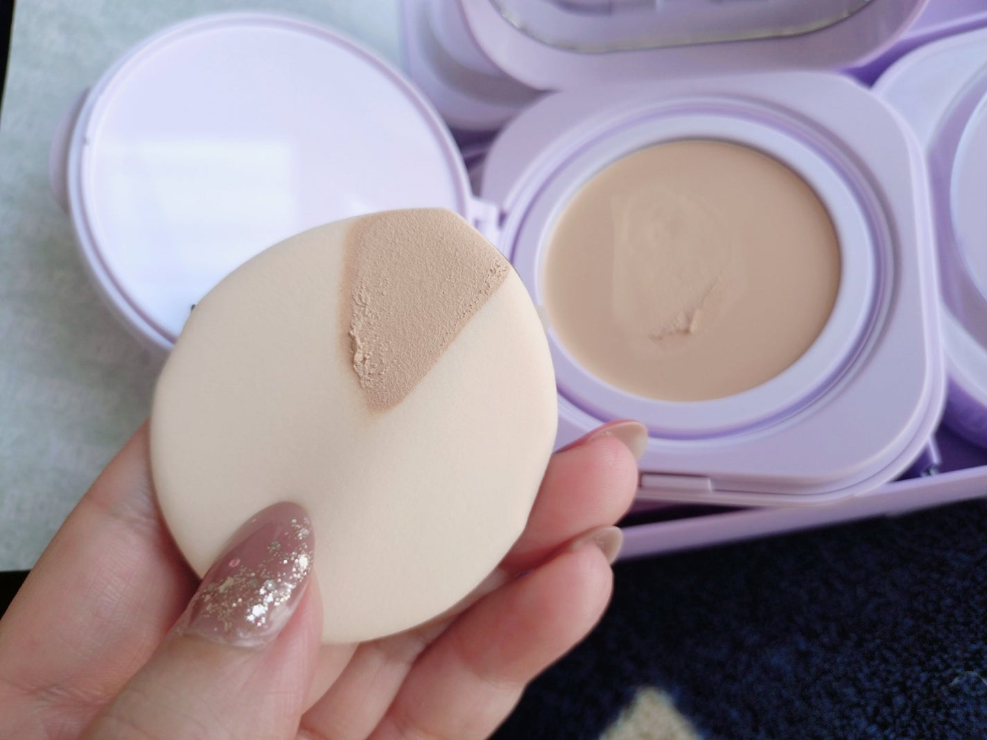 SPステイ クリームパクト ファンデーション/MAYBELLINE NEW YORK/クリーム・エマルジョンファンデーションを使ったクチコミ(4枚目)