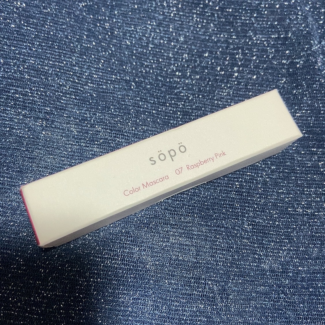 カラーマスカラ/sopo/マスカラを使ったクチコミ（2枚目）