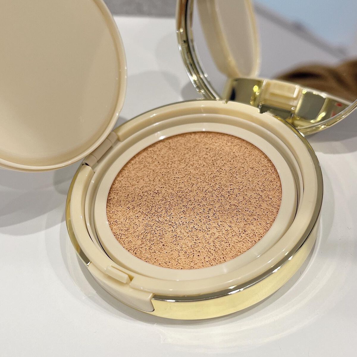 ルミナスフィット クッションファンデーション /ODELIA/クッションファンデーションを使ったクチコミ（2枚目）