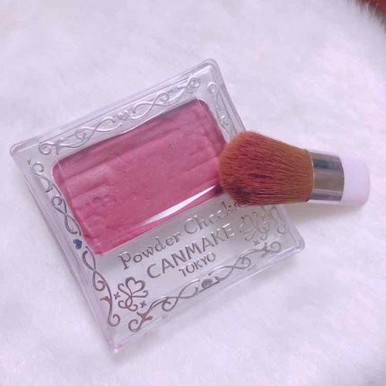 【旧品】パウダーチークス/キャンメイク/パウダーチークを使ったクチコミ(1枚目)