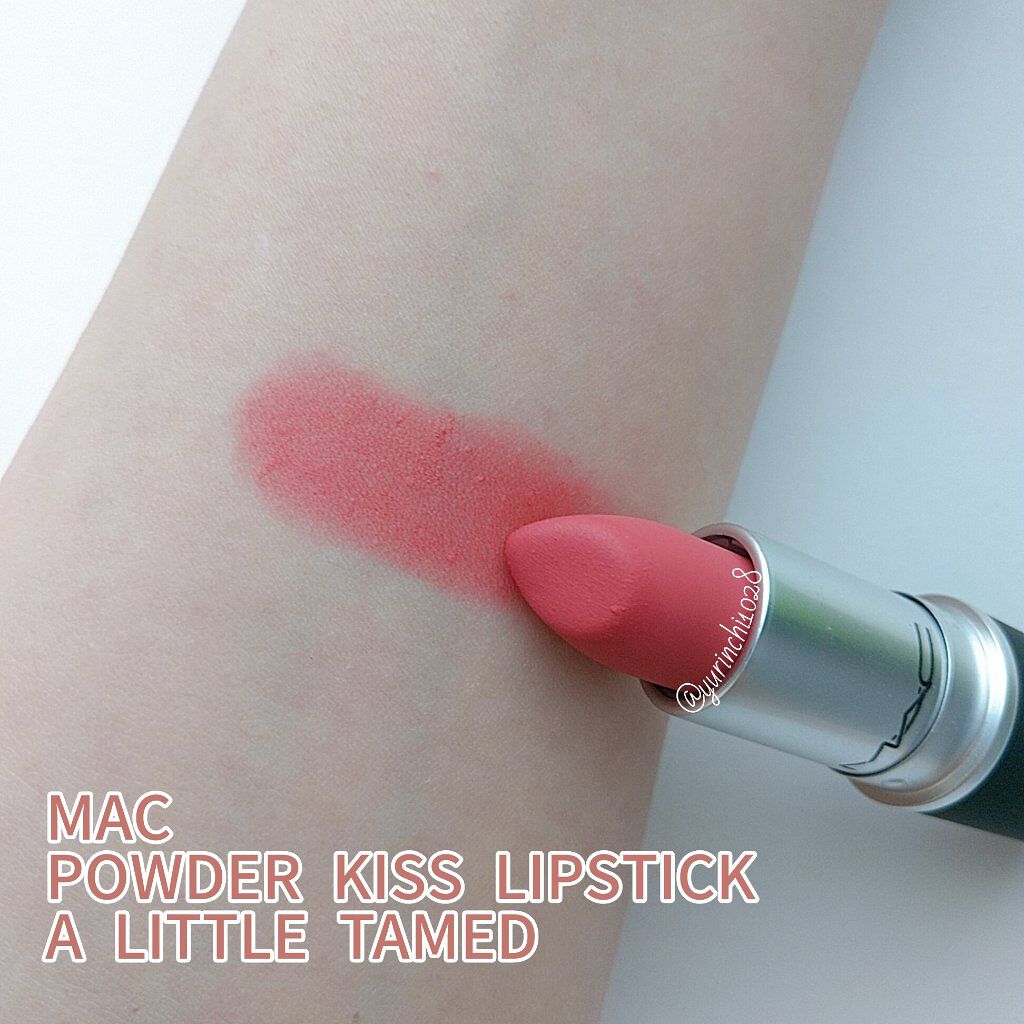 パウダーキス リップスティック/M・A・C/口紅を使ったクチコミ（2枚目）