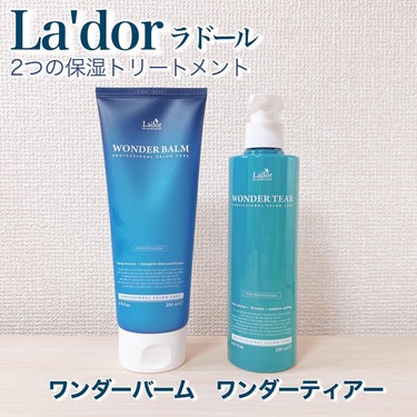 WONDER BALM/La'dor/洗い流すヘアトリートメントを使ったクチコミ（1枚目）