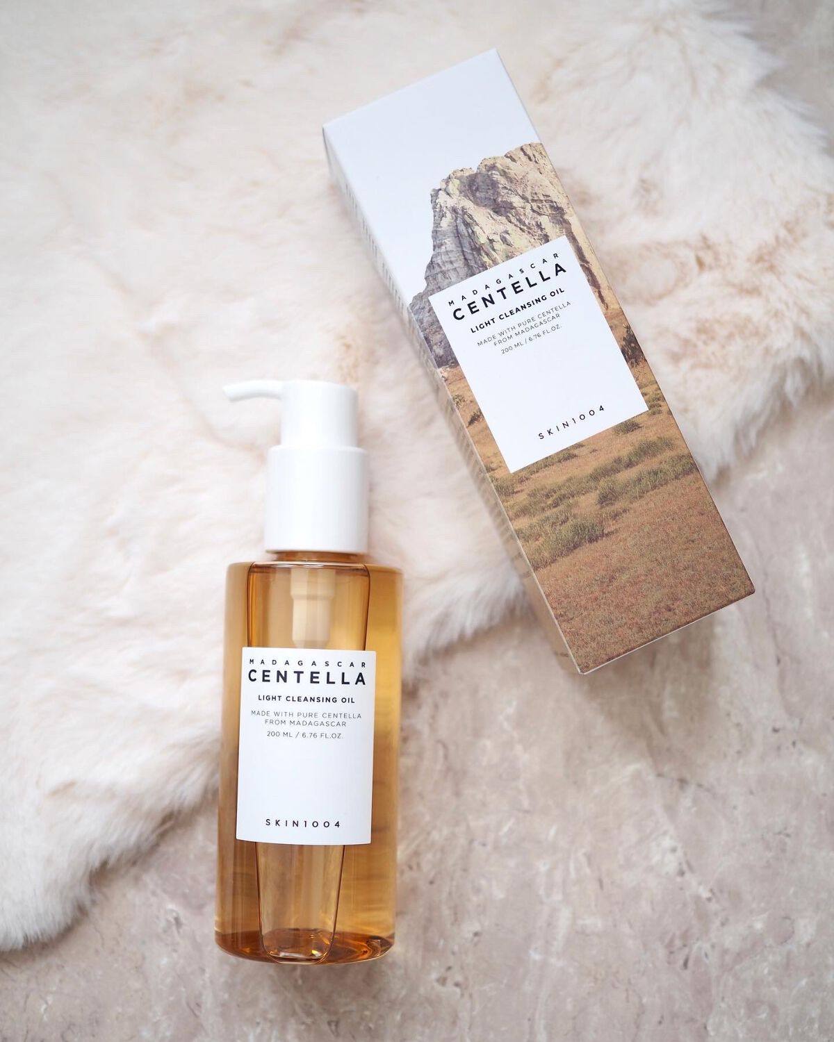 センテラ ライトクレンジングオイル/SKIN1004/オイルクレンジングを使ったクチコミ（1枚目）