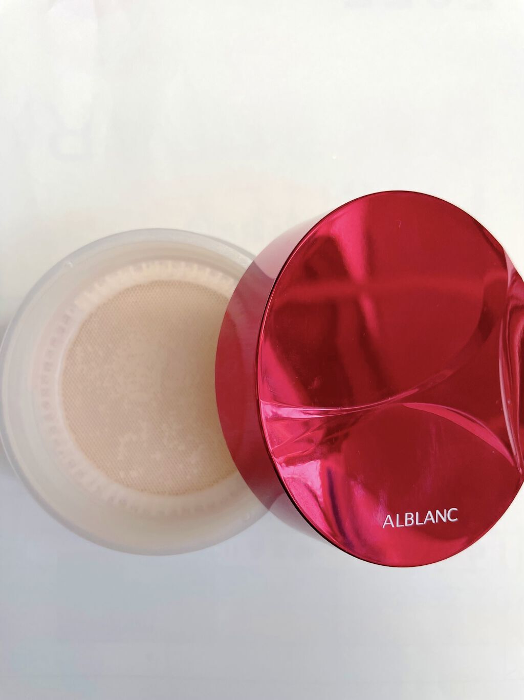 潤白美肌ルースパウダー/ALBLANC/ルースパウダーを使ったクチコミ（1枚目）