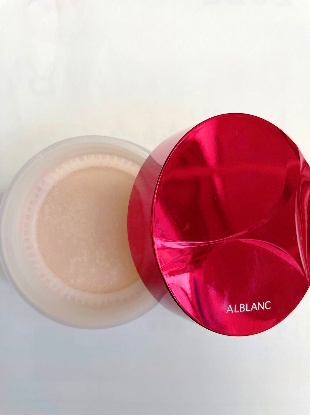 潤白美肌ルースパウダー/ALBLANC/ルースパウダーを使ったクチコミ(1枚目)