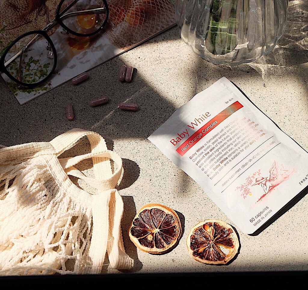 Baby White 60粒/renaTerra/美容サプリメントを使ったクチコミ（1枚目）