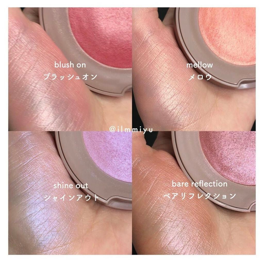 トゥルーディメンショングロウチーク/hince/パウダーチークを使ったクチコミ(2枚目)