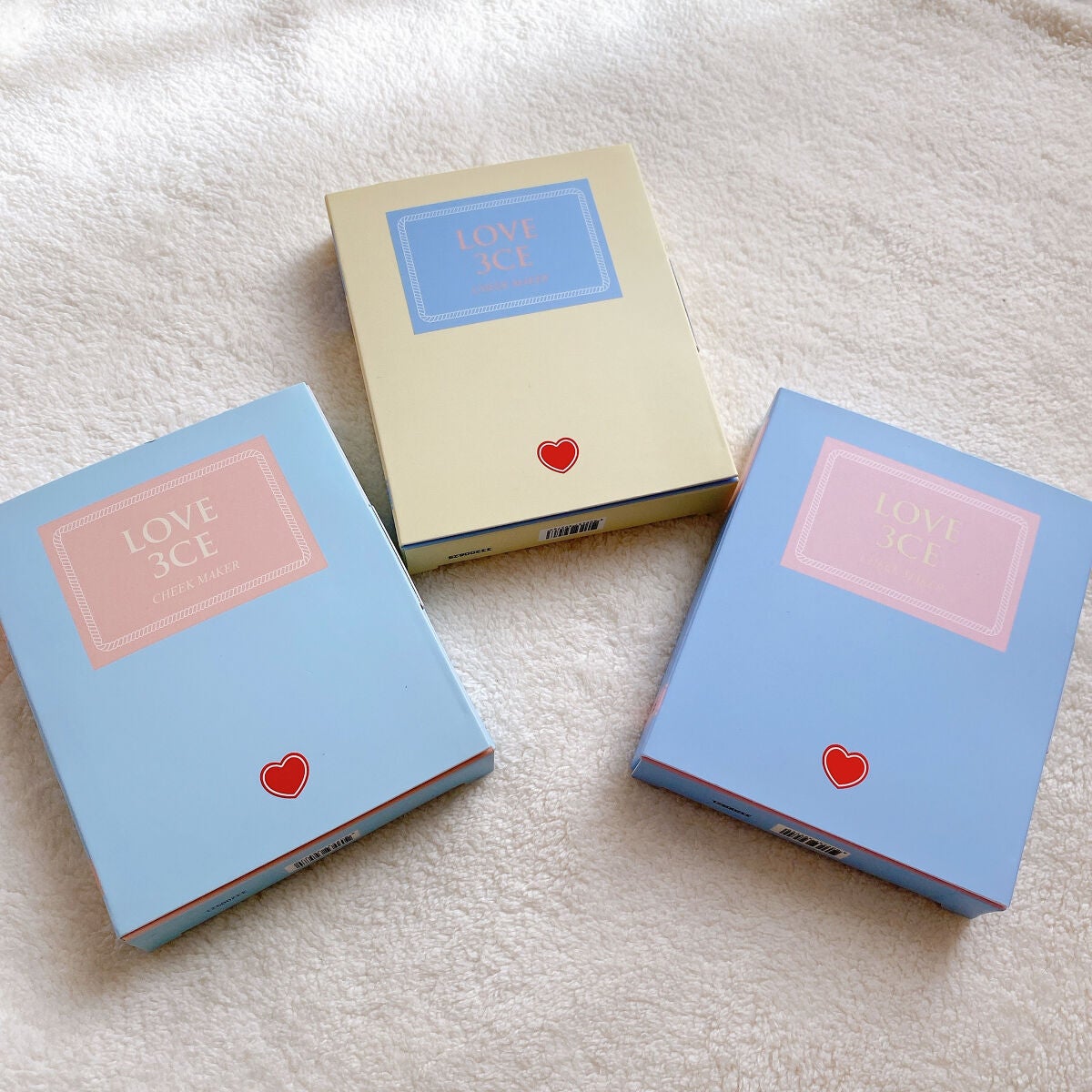 LOVE 3CE CHEEK MAKER/3CE/パウダーチークを使ったクチコミ(2枚目)