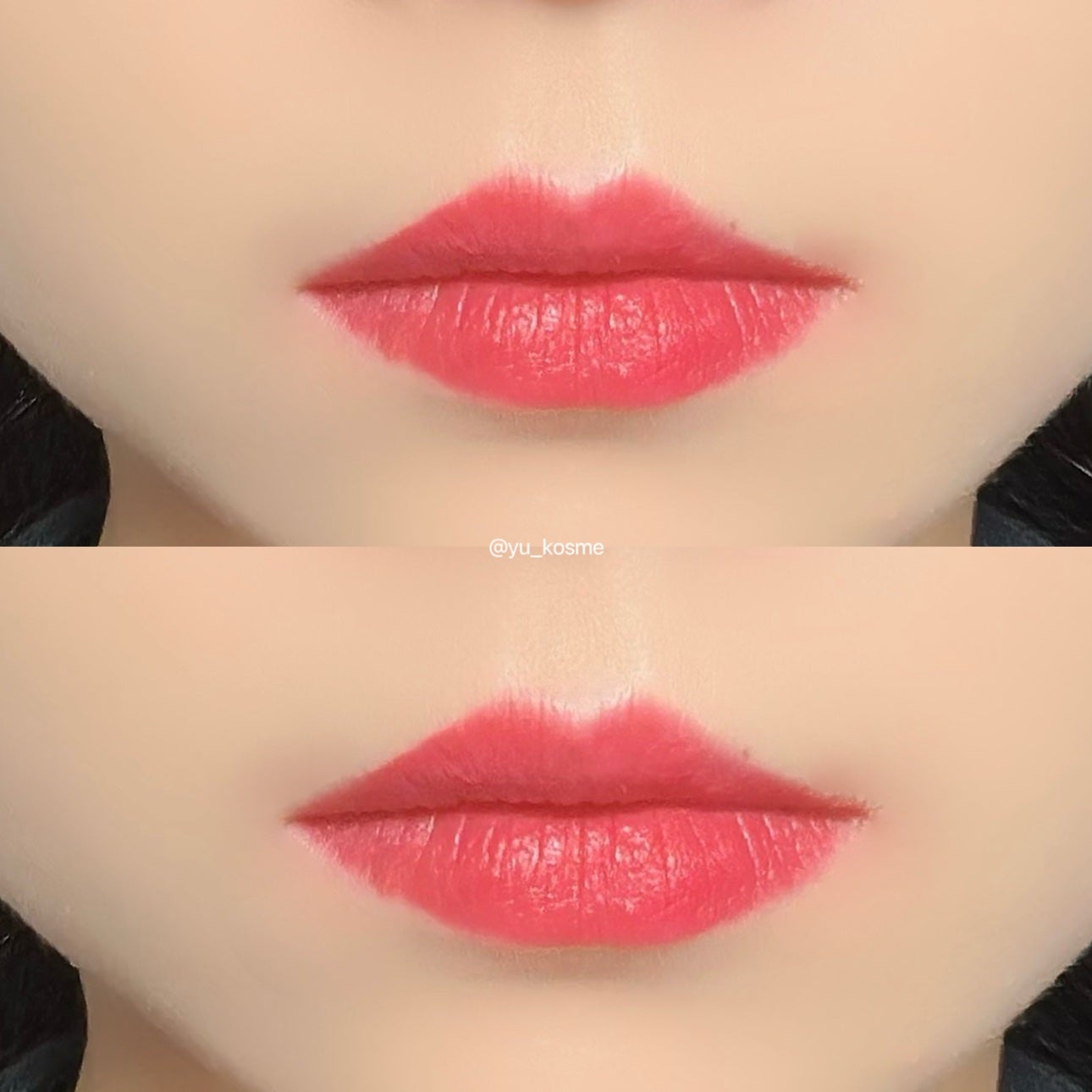 クリームドゥローズティント/dasique/リップティントを使ったクチコミ(3枚目)