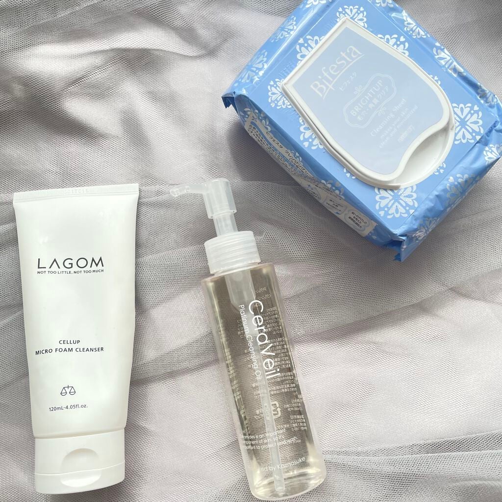 ミセラークレンジングシート ブライトアップ/ビフェスタ/クレンジングシートを使ったクチコミ(2枚目)