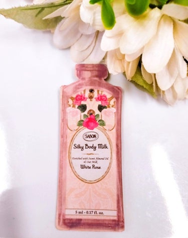 SABON シルキーボディミルクのクチコミ「🌹SABON シルキーボディミルク🌹

SABONはミント系が好きでフラワー系は購入していませ.....」（1枚目）