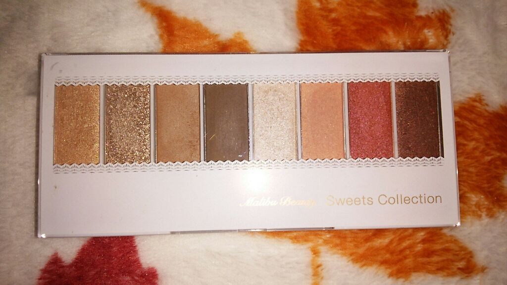スイーツコレクション/マリブビューティー/アイシャドウパレットを使ったクチコミ（1枚目）
