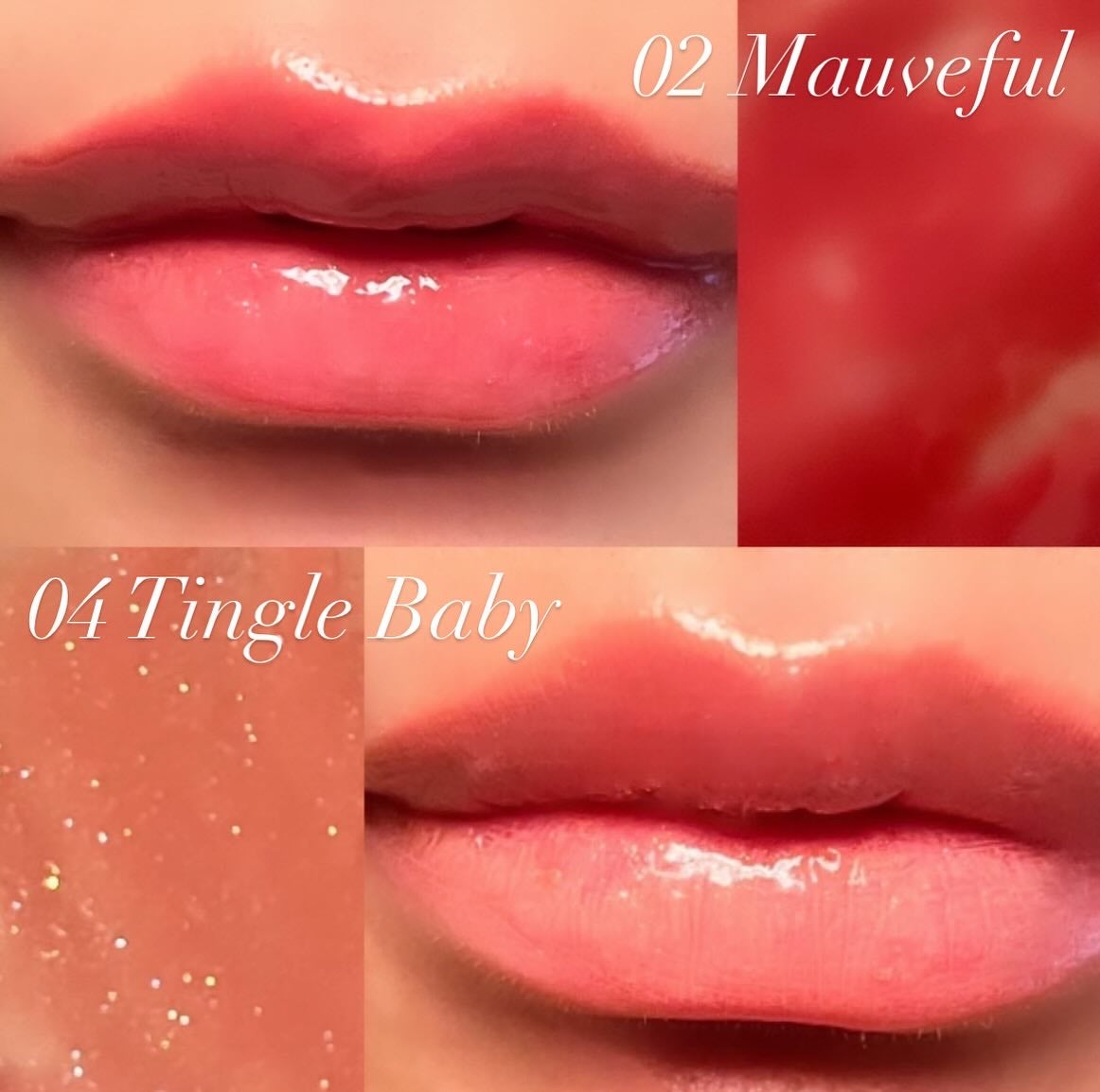 ベアグローペプチドメルティングバーム/PINATE/リップグロスを使ったクチコミ(3枚目)