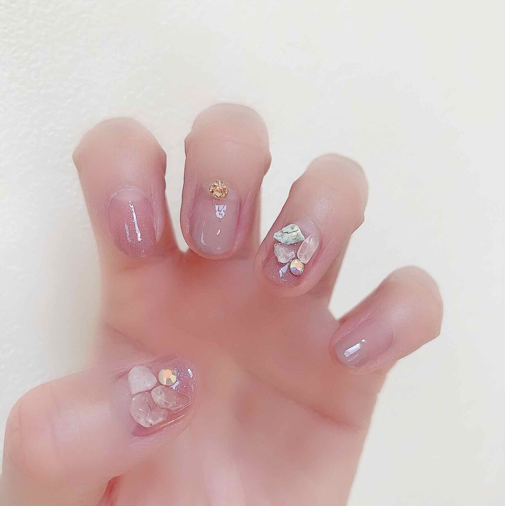 ネイルパーツ/セリア/ネイルチップ・パーツを使ったクチコミ（3枚目）