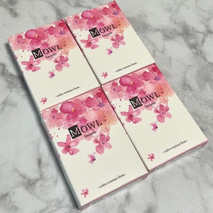 MOWL MOWLのクチコミ「“デート仕様 一番”かわいい”自分に”とろけるうるコンMOWL。4色の中からマーブルホワイトと.....」(2枚目)