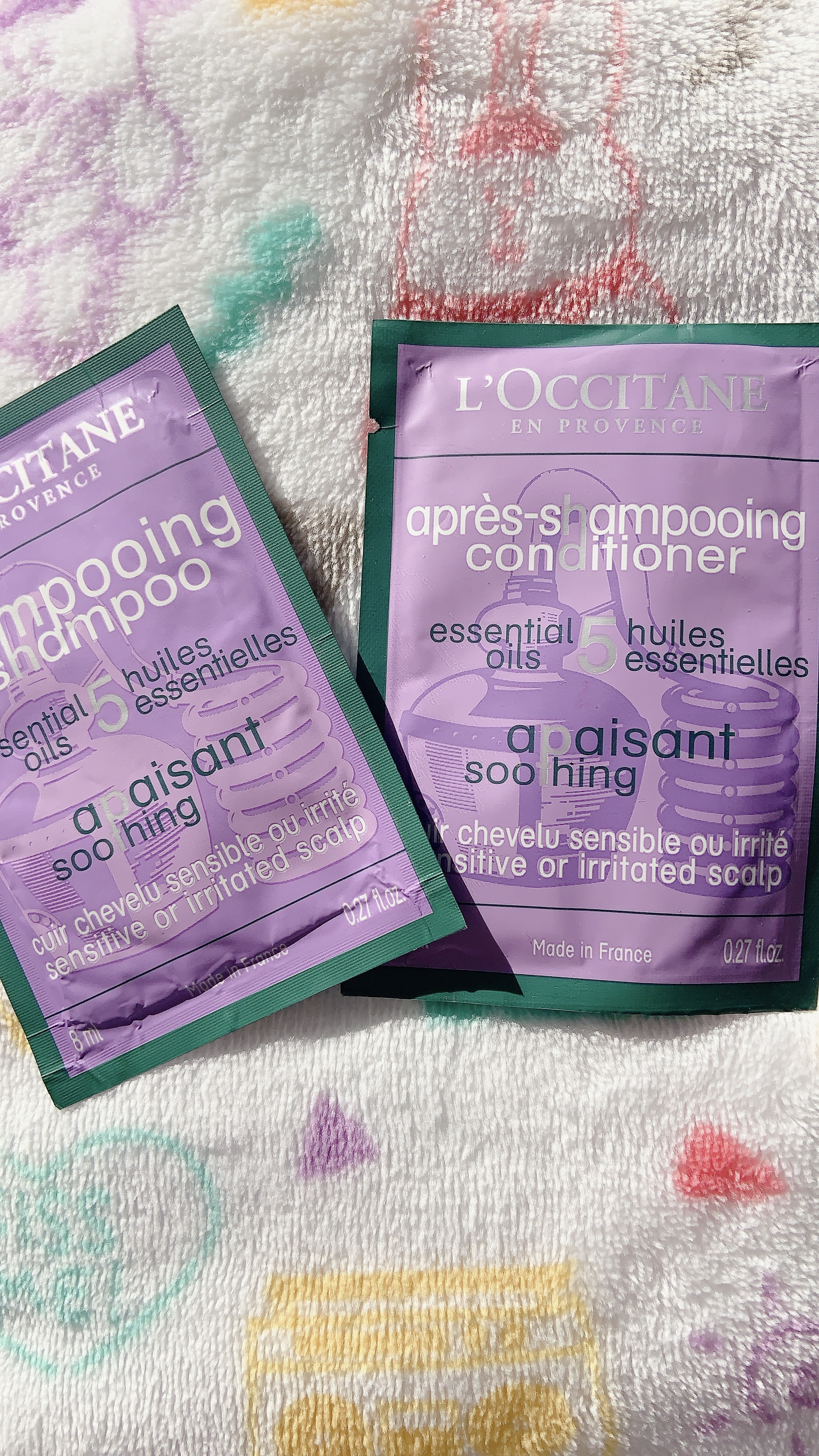 ファイブハーブス スージングシャンプー／コンディショナー/L'OCCITANE/シャンプー・コンディショナーを使ったクチコミ（1枚目）