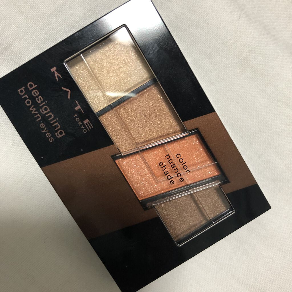 デザイニングブラウンアイズ/KATE/アイシャドウパレットを使ったクチコミ（1枚目）