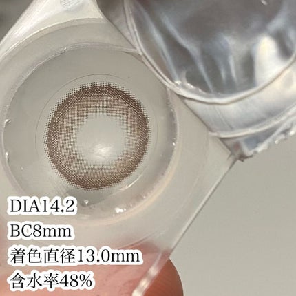 See Through Kristin/Hapa kristin/カラーコンタクトレンズを使ったクチコミ(4枚目)