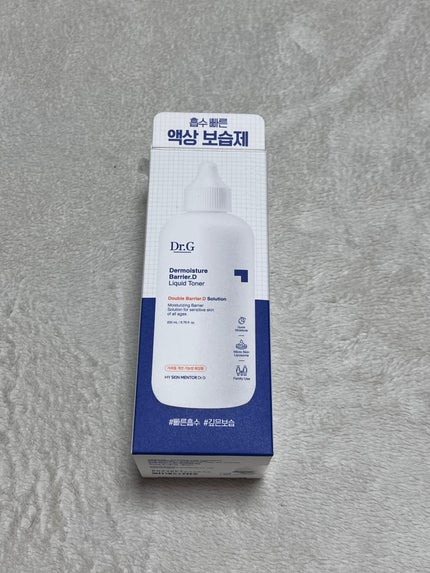 ザモイスチャーバリアDリキッドトナー/Dr.G/化粧水を使ったクチコミ(3枚目)