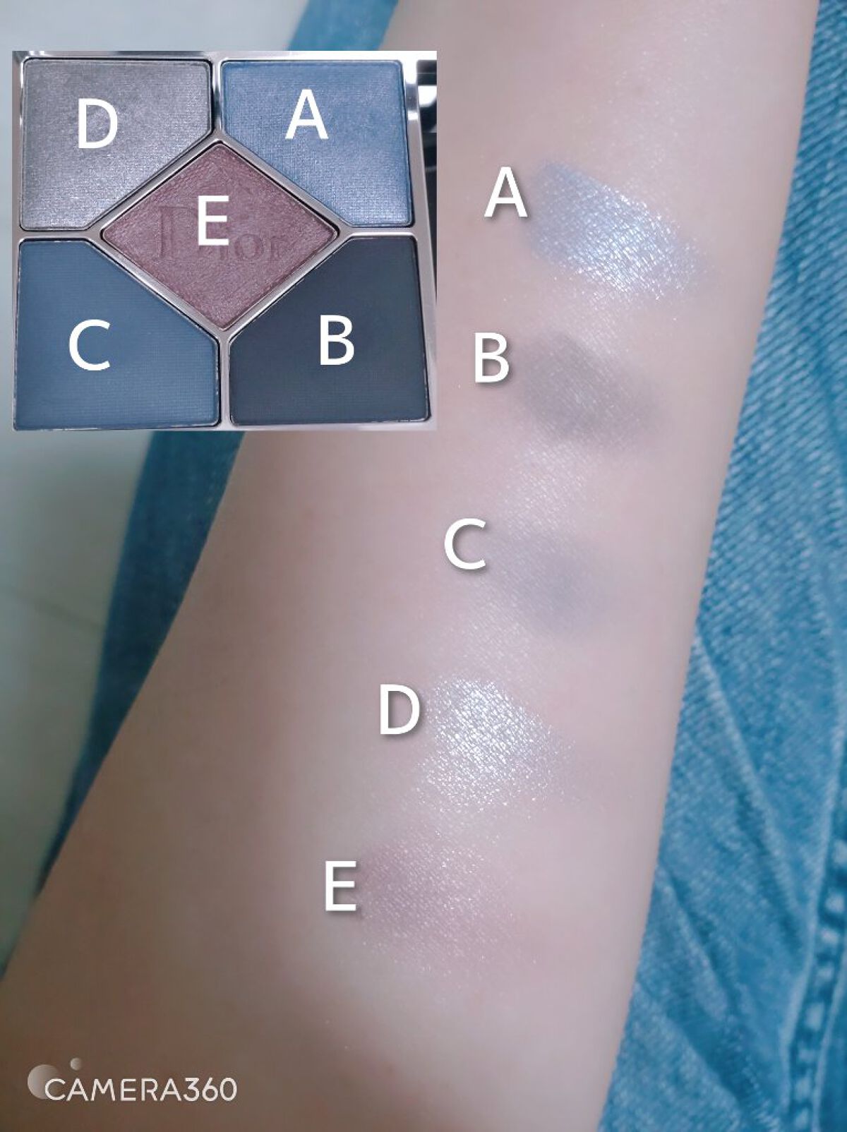 【旧】サンク クルール クチュール/Dior/アイシャドウパレットを使ったクチコミ（2枚目）