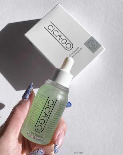 シカゴ― シカダブルエフェクトアンプル/ISOI/美容液を使ったクチコミ(2枚目)