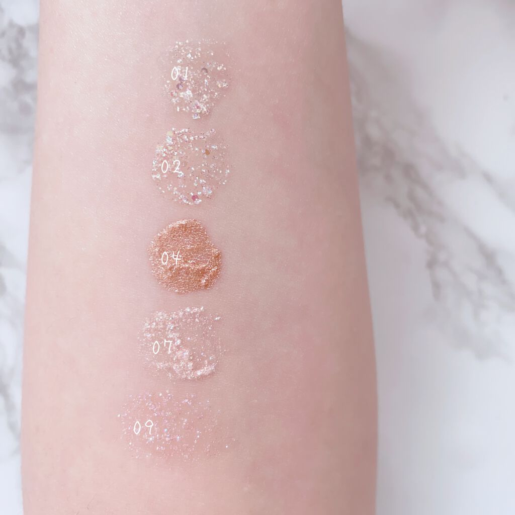 ミルクブリングシャドウ/Colorgram/リキッドアイシャドウを使ったクチコミ（2枚目）