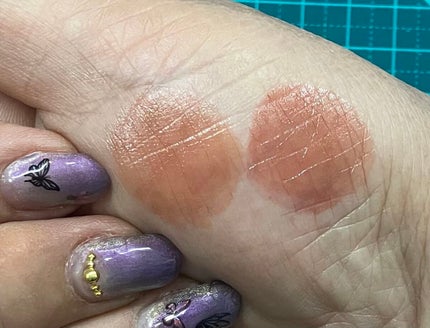 アンドバイロムアンド グラッシーボムティント/&nd by rom&nd/リップティントを使ったクチコミ(4枚目)