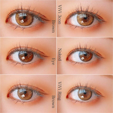 ViVi Ring 1Month/OLENS/カラーコンタクトレンズを使ったクチコミ(2枚目)