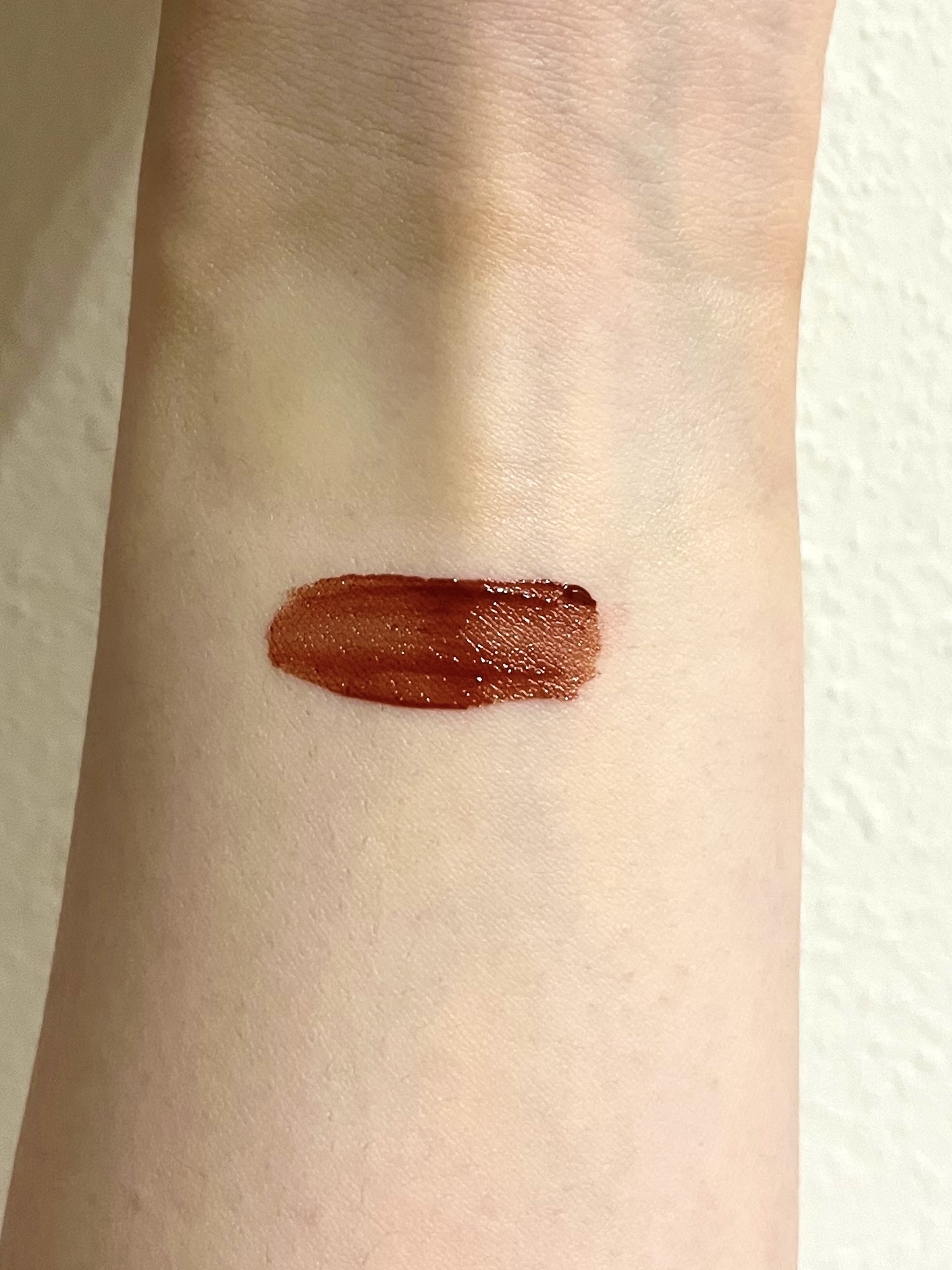 ジューシーリップティント 04 テラコッタベアー/キャンメイク/口紅を使ったクチコミ（2枚目）