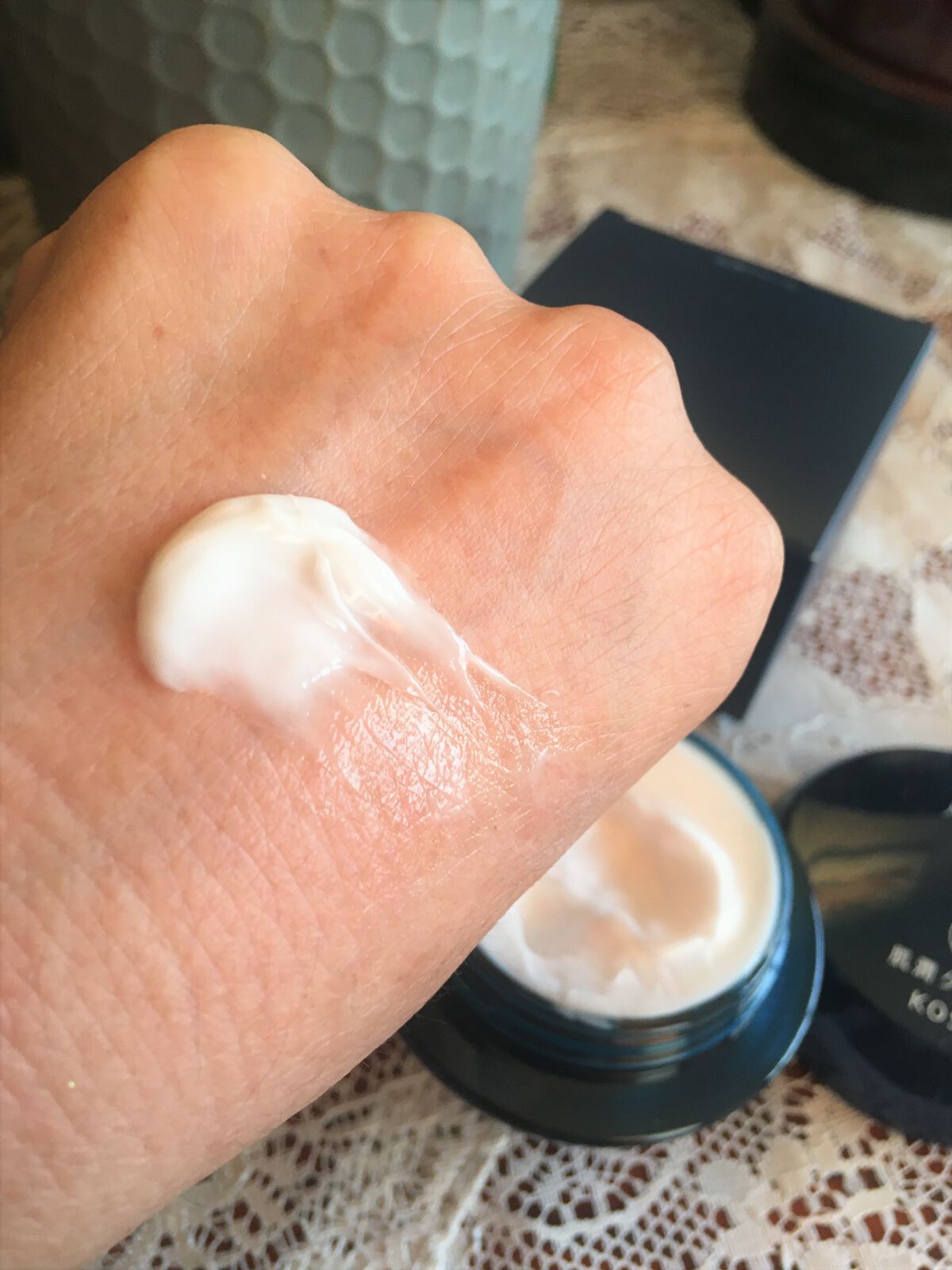 肌潤クリーム/米肌/フェイスクリームを使ったクチコミ（1枚目）
