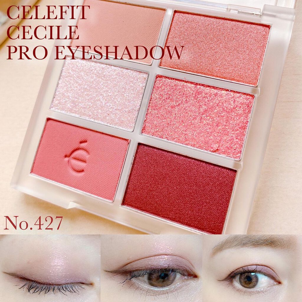 プロアイシャドウパレットセシル/CELEFIT/アイシャドウパレットを使ったクチコミ（1枚目）