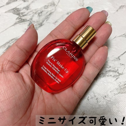 フィックス メイクアップ 15ml(限定)/CLARINS/ミスト状化粧水を使ったクチコミ(2枚目)