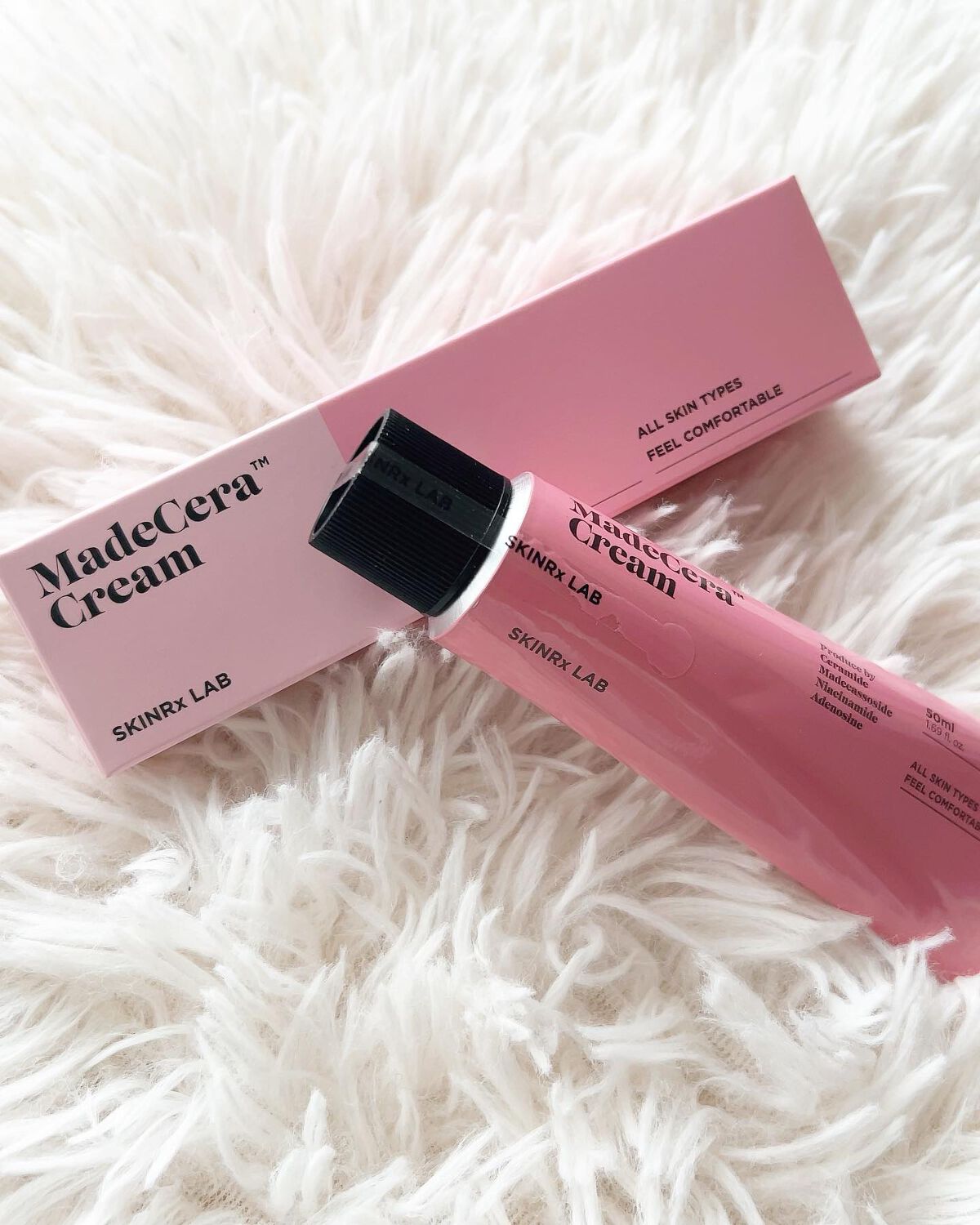 まいこ୨୧ *⑅❤︎·̩͙フォロバ100%♪̊̈♪̆̈ on LIPS 「スキンアールエックスラボの「マデセラクリーム」🤍肌バリア機能を..」(1枚目)