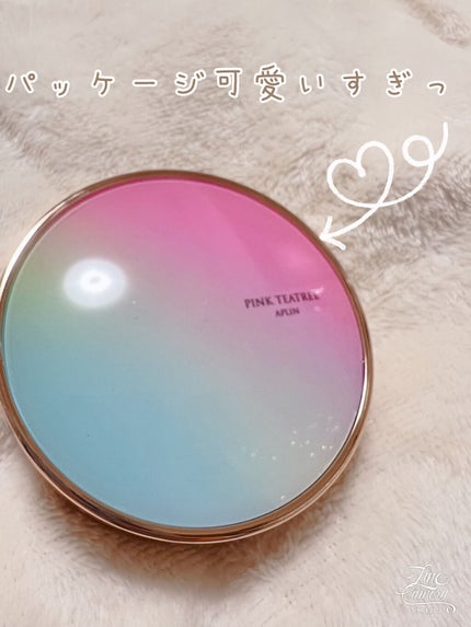 ピンクティーツリーカバークッション/APLIN/クッションファンデーションを使ったクチコミ(2枚目)