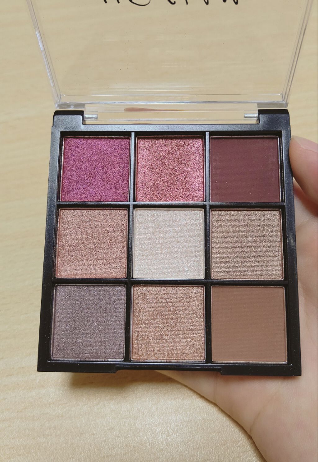 UR GLAM BLOOMING EYE COLOR PALETTE/U R GLAM/アイシャドウパレットを使ったクチコミ(3枚目)