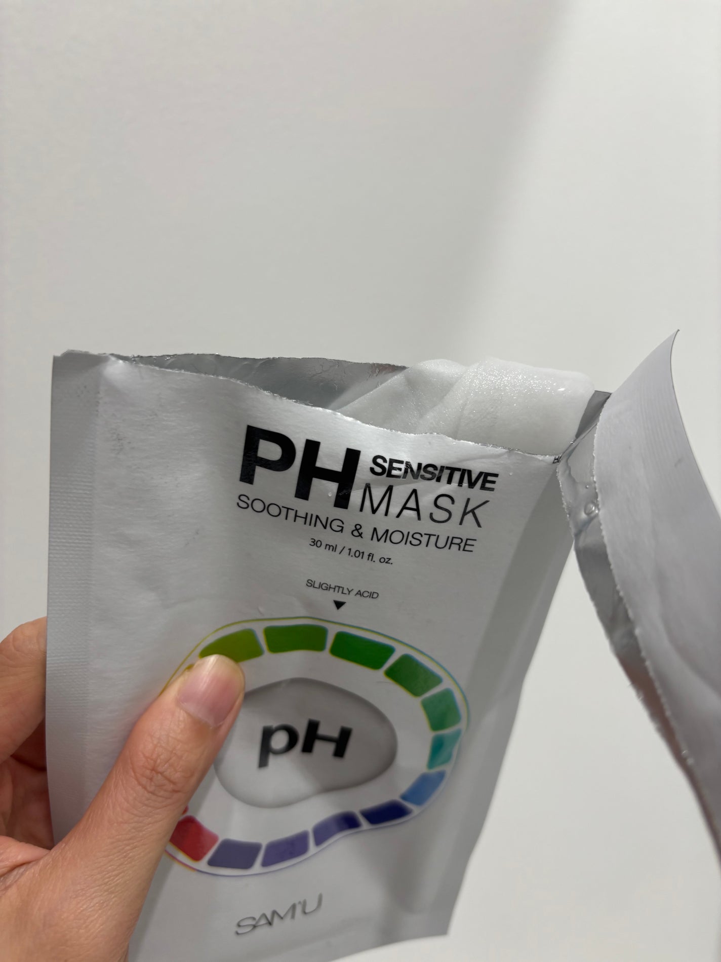 PHセンシティブマスクスージング&モイスト/SAM'U/シートマスク・パックを使ったクチコミ(3枚目)