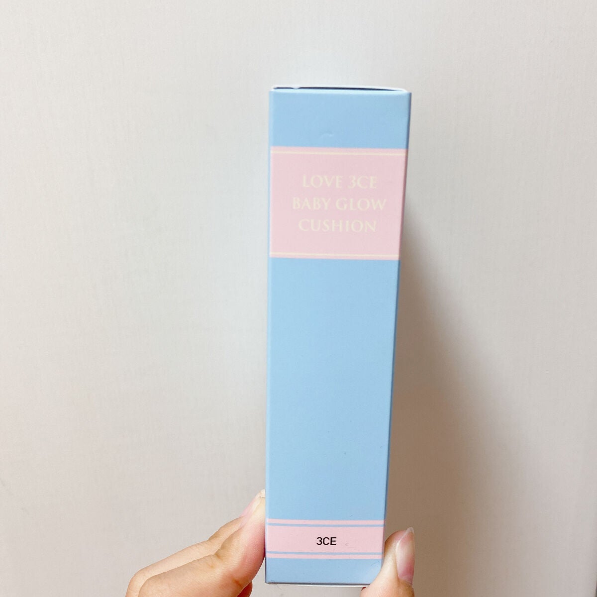 LOVE 3CE BABY GLOW CUSHION/3CE/クッションファンデーションを使ったクチコミ(5枚目)