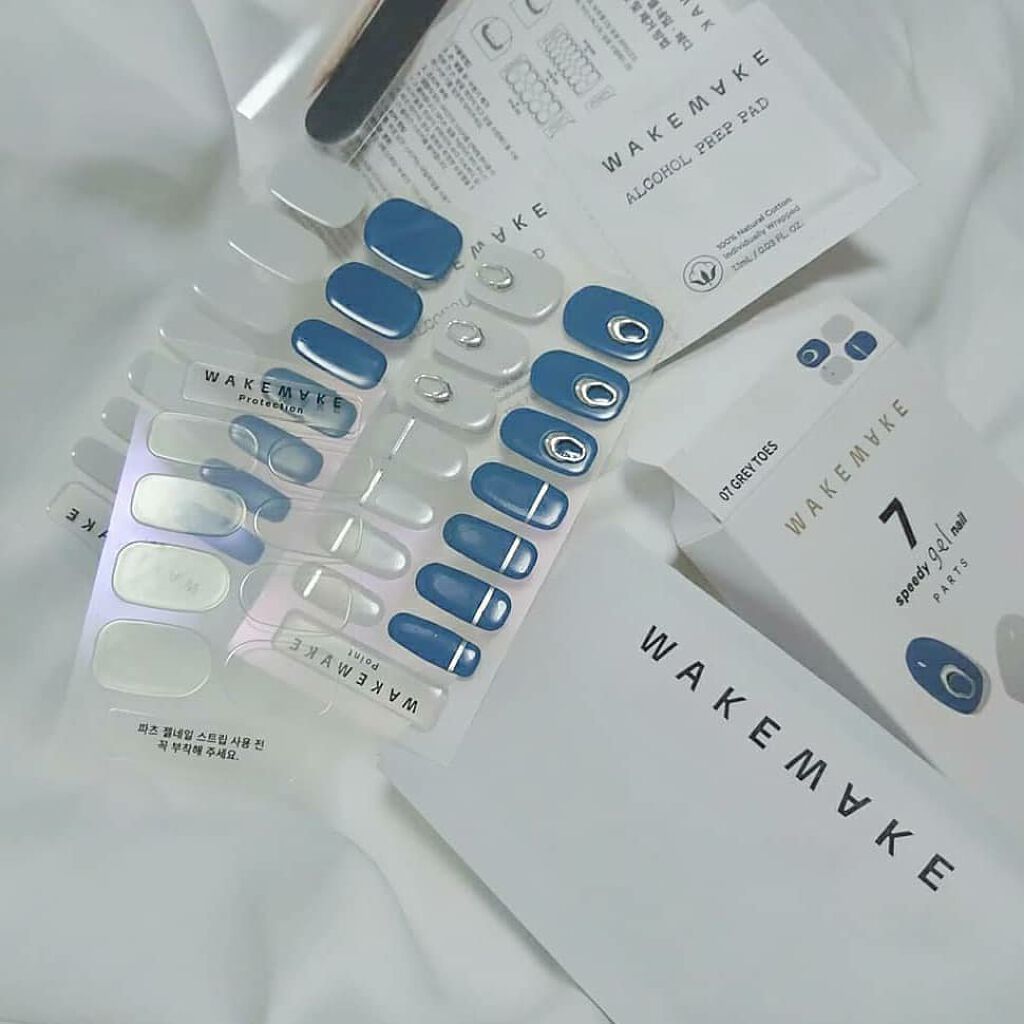 スピーディージェルネイル/wakemake/マニキュアを使ったクチコミ（2枚目）